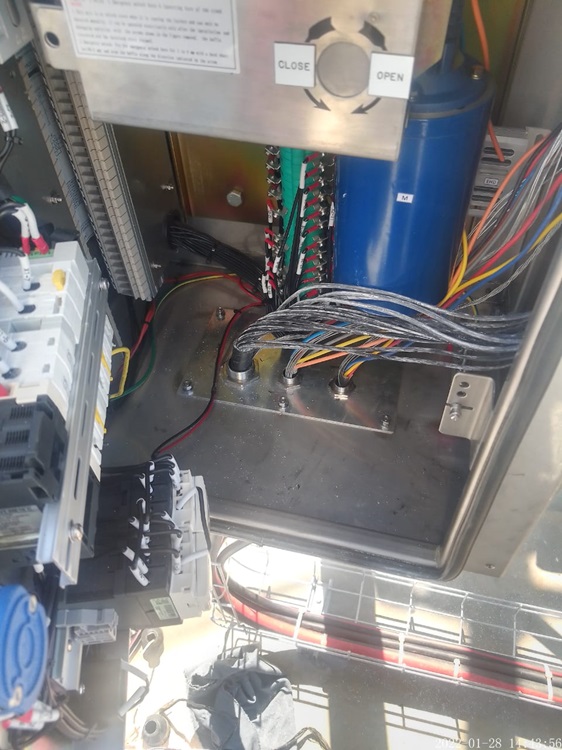 LV Control Box Wiring in Progress